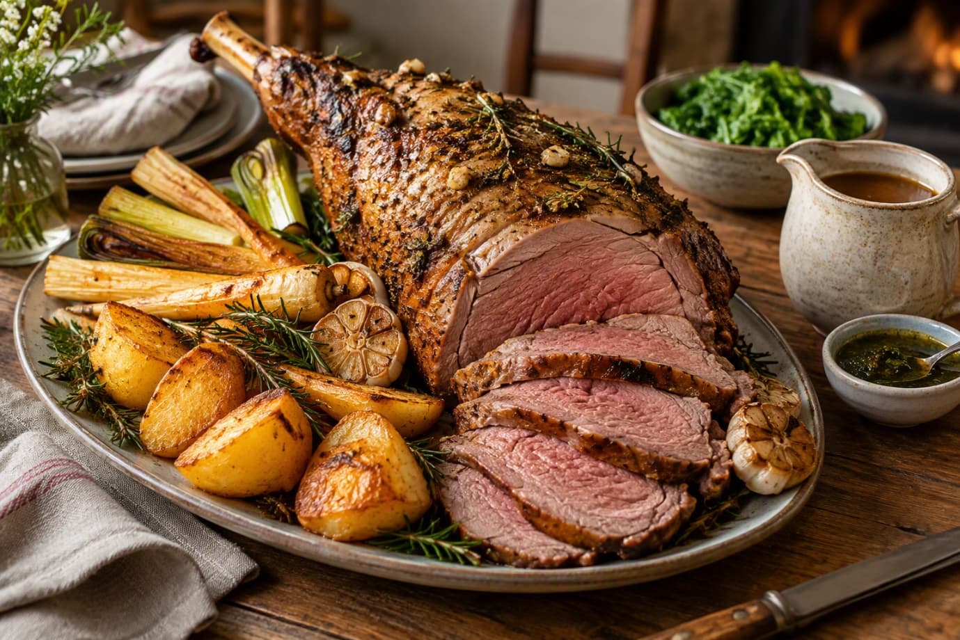 Rosemary Roast Leg of Hogget